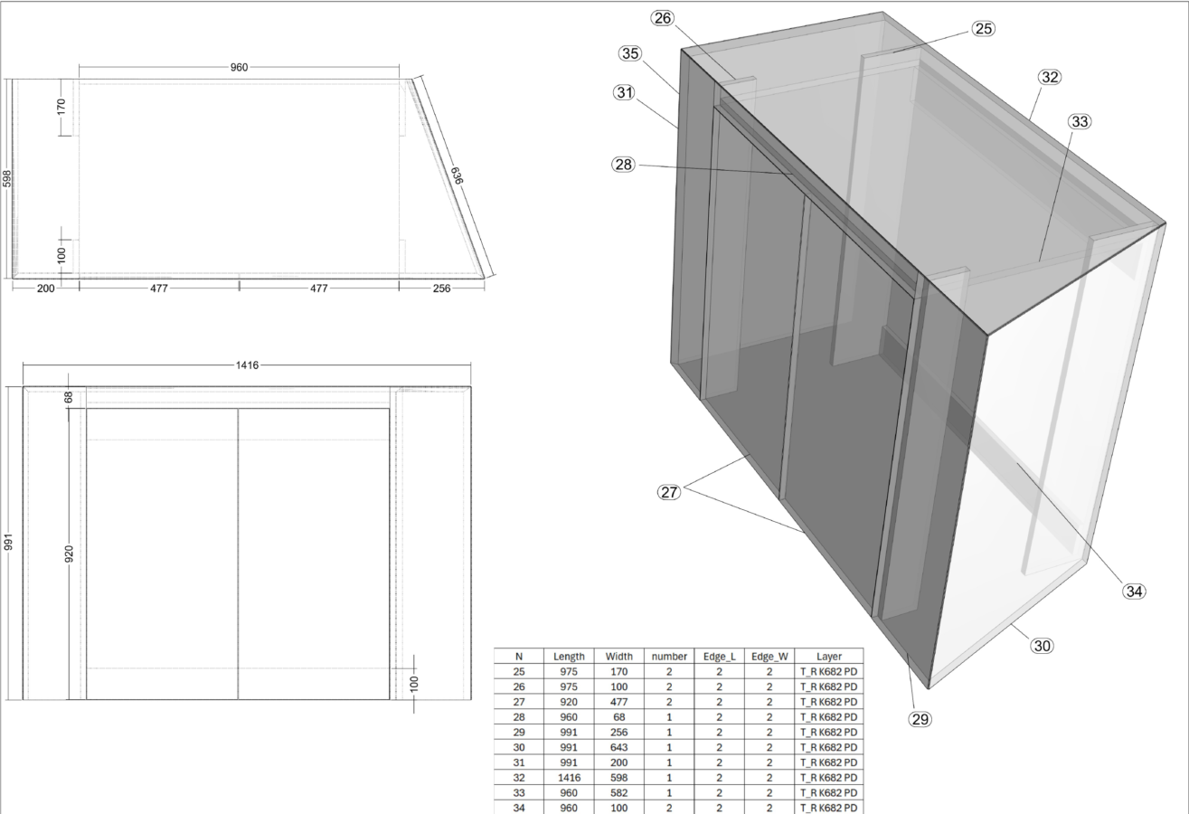 Stand 90 m² — lansare colecție PAL & MDF — imagine proiect