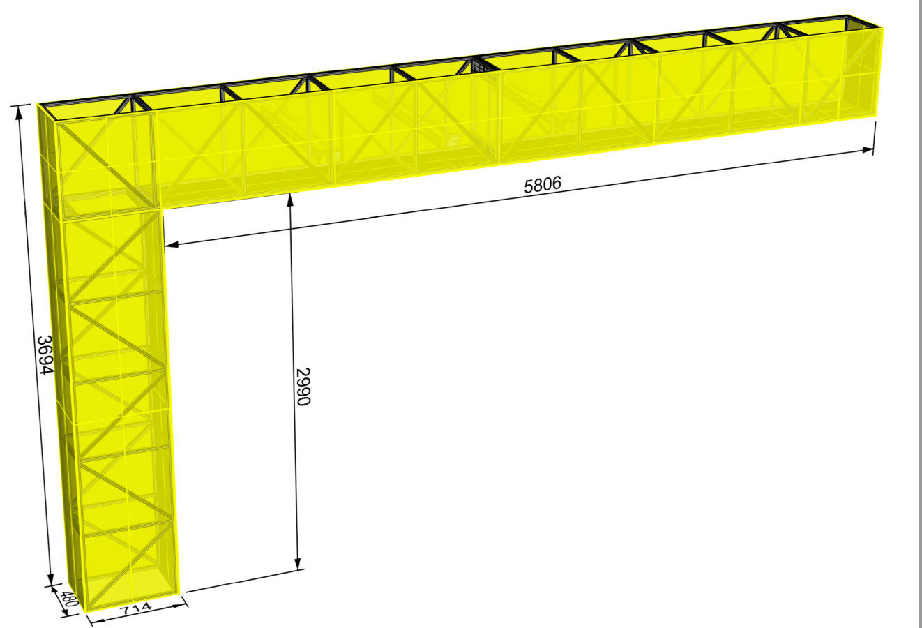 Stand 72 m² — eveniment corporate, București — imagine proiect