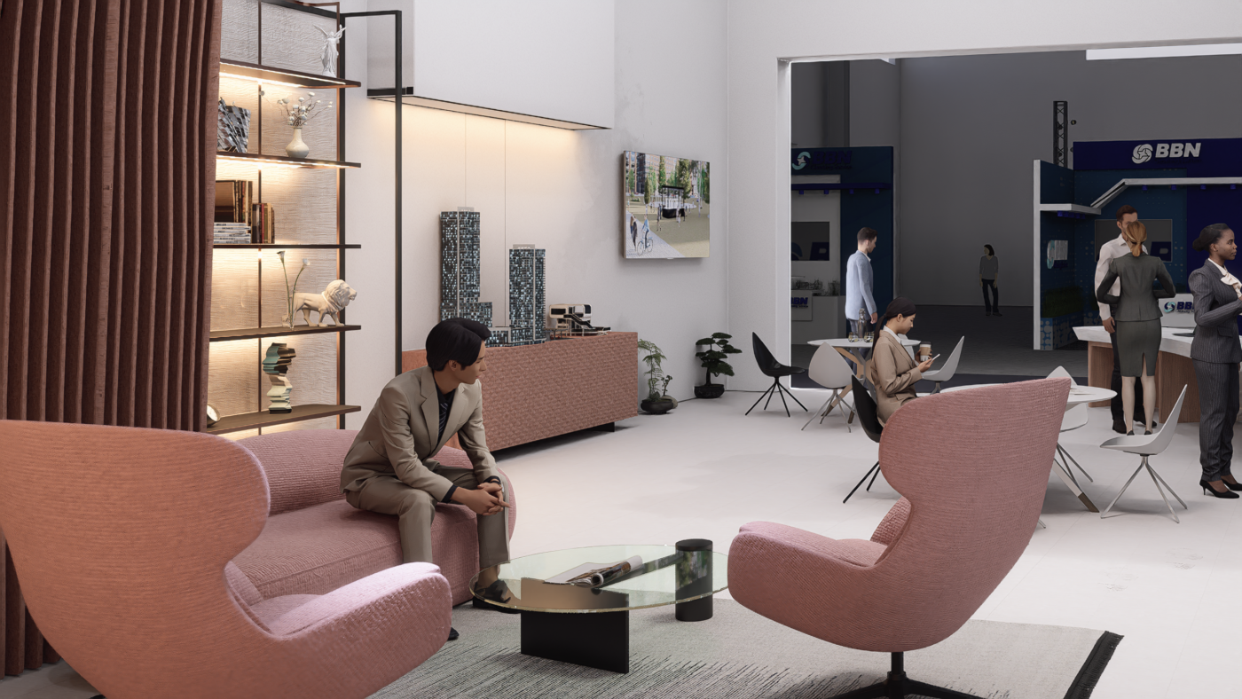 Stand expozițional modular — un concept care se adaptează la orice brand — imagine proiect