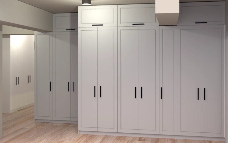 Dressing — Dulapuri de depozitare — Mobilier corp și moale, proiect Sphericon