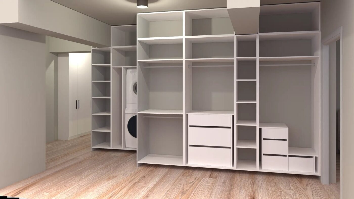 Dressing — Dulapuri de depozitare — imagine proiect